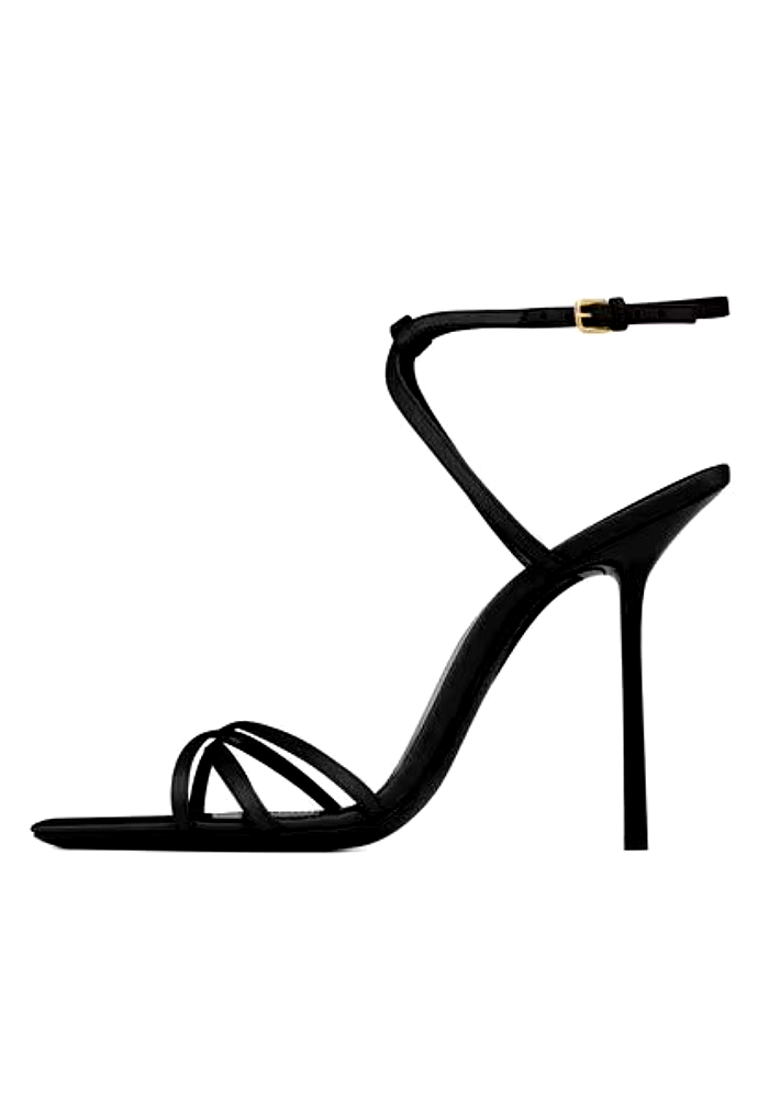Noir Désir Strappy Heels