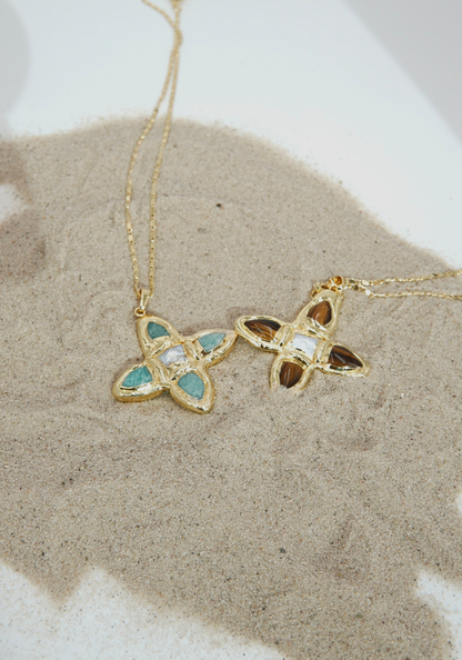 Pearl Azur Kette