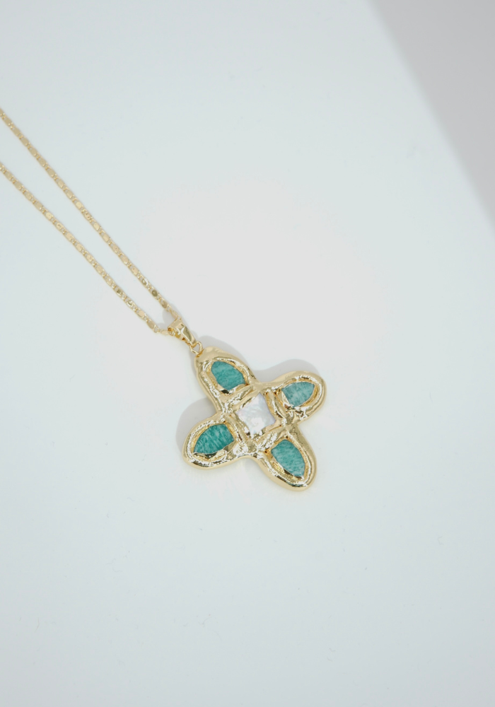 Pearl Azur Kette